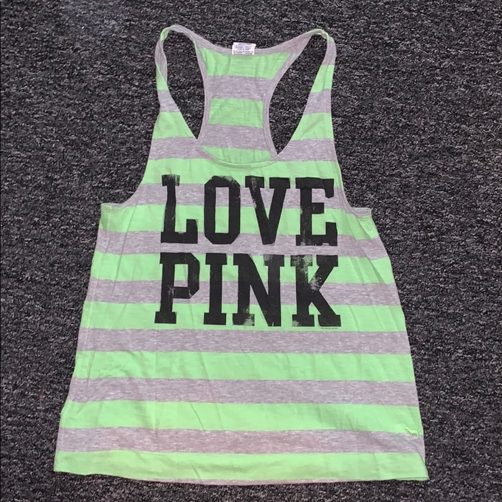 PINK racer back tank